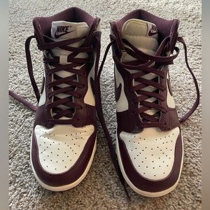Nike dunk high top (used)